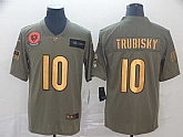Nike Bears 10 Mitchell Trubisky 2019 Olive Gold Salute To Service Limited Jersey,baseball caps,new era cap wholesale,wholesale hats